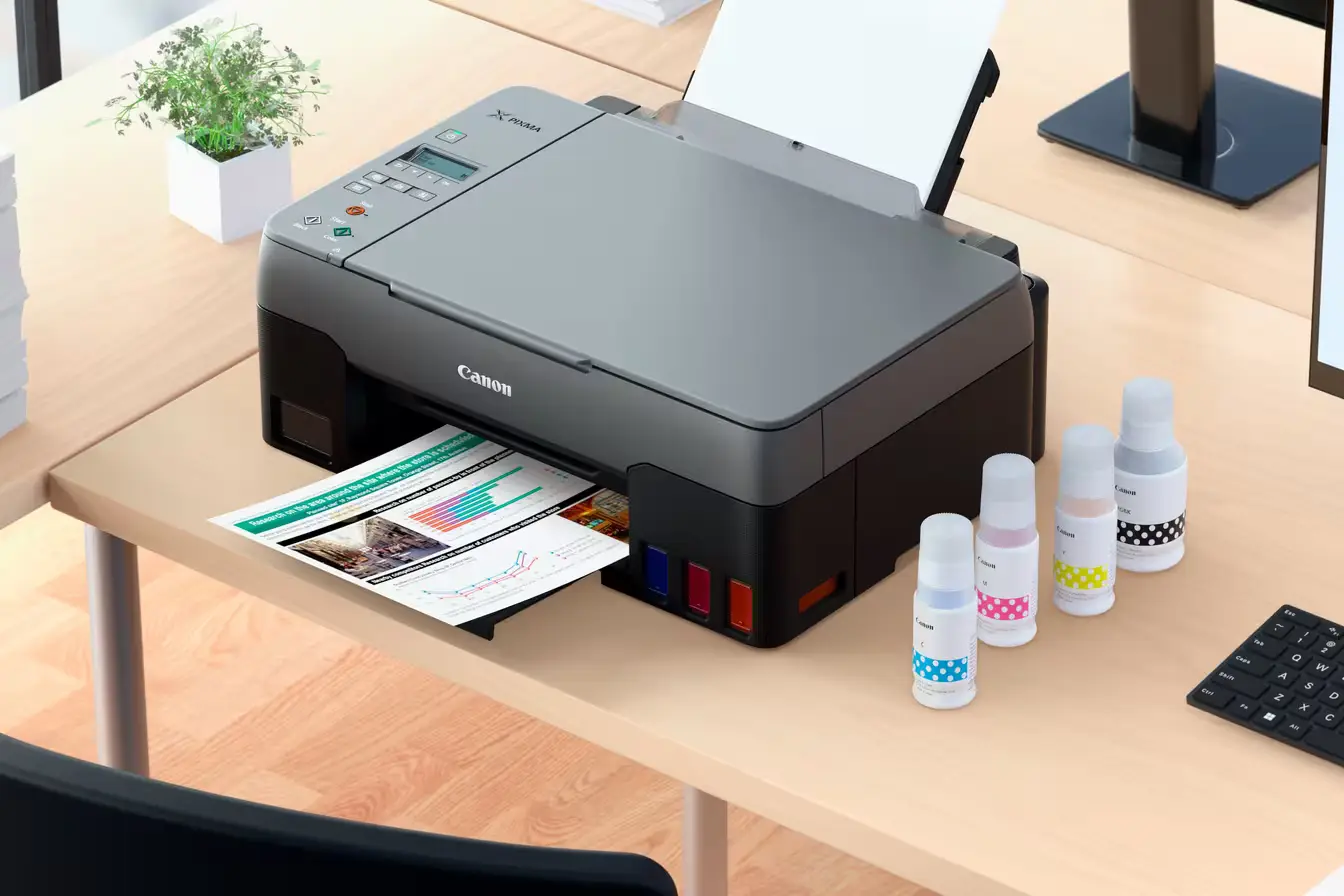 Reset almohadilla de impresora canon G2520